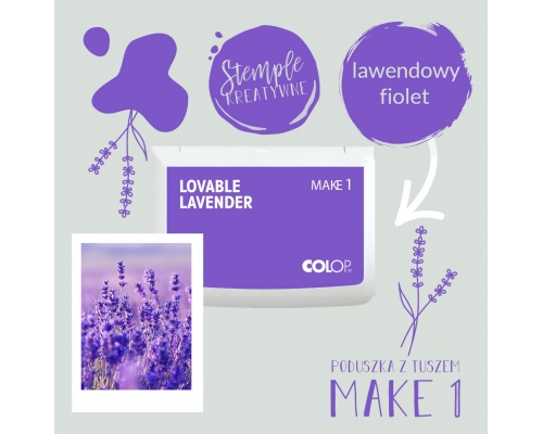Tusz MAKE1 lovable lavender